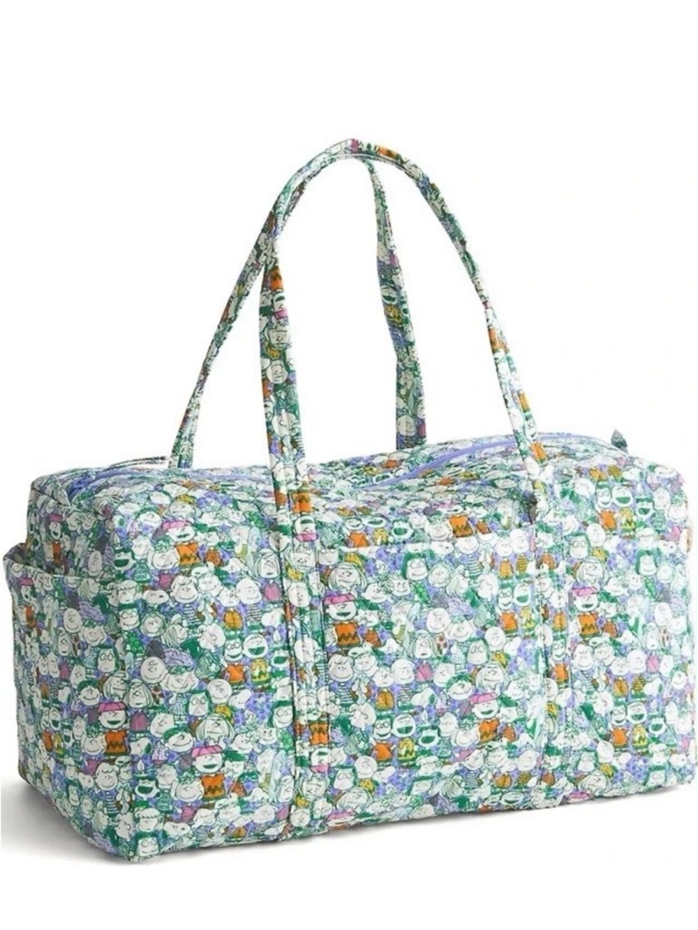Vera Bradley x Peanuts Large Original Peanut Pals Duffle Bag